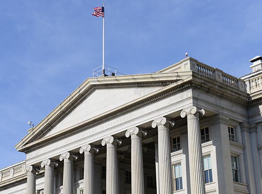 washingon dc treasury department